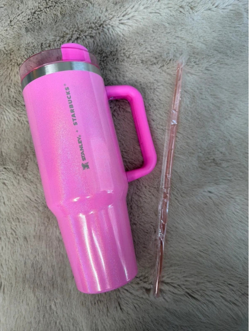 Stanley x Starbucks Winter Pink 40oz Tumbler Target Exclusive New